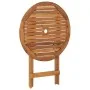Folding garden dining table 3 pieces solid acacia wood by , Garden sets - Ref: Foro24-3058255, Price: 165,53 €, Discount: %