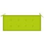 2-Sitzer-Gartenbank aus massivem Eukalyptusholz und Kissen 120 cm von , Gartenbänke - Ref: Foro24-3060980, Preis: 192,15 €, R...