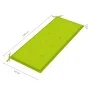 Banco de jardín 2 plazas madera eucalipto gris y cojín 120 cm de , Bancos de jardín - Ref: Foro24-3061034, Precio: 191,43 €, ...