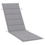 Gartenliege mit Kissen aus massivem Akazienholz von , Liegen - Ref: Foro24-3061573, Preis: 186,05 €, Rabatt: %