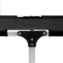 Extra high senior folding aluminum black lounger by vidaXL, Loungers - Ref: Foro24-47913, Price: 149,97 €, Discount: %