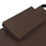 Sonnenliege aus braunem Stahl, 200 x 90 cm von vidaXL, Betten im Freien - Ref: Foro24-48084, Preis: 74,86 €, Rabatt: %