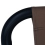 Sonnenliege aus braunem Stahl, 200 x 90 cm von vidaXL, Betten im Freien - Ref: Foro24-48084, Preis: 74,86 €, Rabatt: %