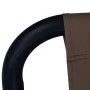 Sonnenliege aus braunem Stahl, 200 x 90 cm von vidaXL, Betten im Freien - Ref: Foro24-48084, Preis: 73,74 €, Rabatt: %