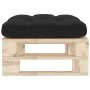 Otomana de jardín de palets madera de pino impregnada de , Sofás modulares de exterior - Ref: Foro24-3066464, Precio: 57,74 €...