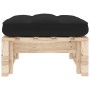 Garden ottoman made of impregnated pine wood pallets by , Modular outdoor sofas - Ref: Foro24-3066464, Price: 63,33 €, Discou...