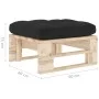 Gartenhocker aus imprägnierten Kiefernholzpaletten von , Modulare Sofas für den Außenbereich - Ref: Foro24-3066464, Preis: 56...
