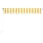 Toldo automático LED sensor de viento amarillo blanco 400x300cm de , Toldos - Ref: Foro24-3068913, Precio: 601,91 €, Descuent...