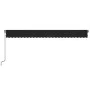 Anthracite gray manual retractable awning 600x350 cm by , Awnings - Ref: Foro24-3069239, Price: 595,19 €, Discount: %