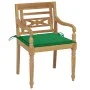Batavia chairs 4 units solid teak wood with cushions by , Garden chairs - Ref: Foro24-3073300, Price: 487,88 €, Discount: %