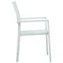 Garden chairs 4 units plastic with white rattan look by vidaXL, Garden chairs - Ref: Foro24-47888, Price: 172,06 €, Discount: %
