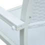Garden chairs 4 units plastic with white rattan look by vidaXL, Garden chairs - Ref: Foro24-47888, Price: 182,49 €, Discount: %