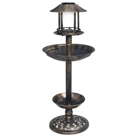 Decorative birdbath with plastic solar LED lights by vidaXL, Birdbaths - Ref: Foro24-48221, Price: 48,06 €, Discount: %