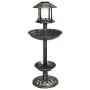 Decorative birdbath with plastic solar LED lights by vidaXL, Birdbaths - Ref: Foro24-48221, Price: 48,06 €, Discount: %