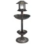 Decorative birdbath with plastic solar LED lights by vidaXL, Birdbaths - Ref: Foro24-48221, Price: 48,06 €, Discount: %