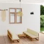 Gartenmöbel 9-teilig mit Kissen aus massivem Kiefernholz von , Gartensets - Ref: Foro24-3076407, Preis: 900,66 €, Rabatt: %
