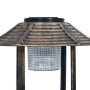 Dekoratives Vogelbad mit Solar-LED-Leuchten aus Kunststoff von vidaXL, Vogelbäder - Ref: Foro24-48221, Preis: 51,24 €, Rabatt: %