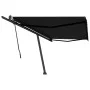 Manuell ausfahrbare Fußmarkise Anthrazitgrau 500x350 cm von , Markisen - Ref: Foro24-3069859, Preis: 562,19 €, Rabatt: %