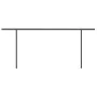 Manual retractable awning with anthracite gray poles 6x3 m by , Awnings - Ref: Foro24-3070204, Price: 686,63 €, Discount: %