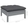 Gartenmöbel 8-teilig mit anthrazitfarbenen Kiefernholzkissen von , Gartensets - Ref: Foro24-3096138, Preis: 692,71 €, Rabatt: %