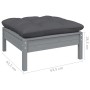 Gartenmöbel 8-teilig mit anthrazitfarbenen Kiefernholzkissen von , Gartensets - Ref: Foro24-3096138, Preis: 642,59 €, Rabatt: %