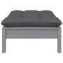 Garden furniture set 7 pieces and cushions solid pine wood by , Garden sets - Ref: Foro24-3096216, Price: 591,18 €, Discount: %