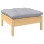 Garden furniture set 7 pieces and cushions solid pine wood by , Garden sets - Ref: Foro24-3096441, Price: 543,87 €, Discount: %