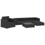 6-teiliges Gartenmöbel-Set und schwarze Kissen aus synthetischem Rattan von vidaXL, Gartensets - Ref: Foro24-46754, Preis: 67...