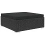 6-teiliges Gartenmöbel-Set und schwarze Kissen aus synthetischem Rattan von vidaXL, Gartensets - Ref: Foro24-46754, Preis: 67...