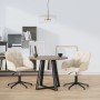 Swivel dining chairs 2 pcs cream velvet by , dining chairs - Ref: Foro24-3103386, Price: 184,05 €, Discount: %
