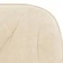 Sillas de comedor giratorias 2 uds terciopelo crema de , Sillas de comedor - Ref: Foro24-3103386, Precio: 180,51 €, Descuento: %