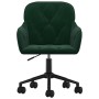 Drehbare Esszimmerstühle, 2 Einheiten, dunkelgrüner Samt von , Essstühle - Ref: Foro24-3103423, Preis: 176,48 €, Rabatt: %