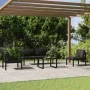 Garden furniture set 5 pieces and anthracite gray aluminum cushions by , Garden sets - Ref: Foro24-3107788, Price: 591,06 €, ...