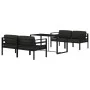 Garden furniture set 5 pieces and anthracite gray aluminum cushions by , Garden sets - Ref: Foro24-3115924, Price: 712,25 €, ...