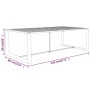 Gartenmöbel-Set 5-teilig und anthrazitgraue Aluminiumkissen von , Gartensets - Ref: Foro24-3115924, Preis: 740,86 €, Rabatt: %
