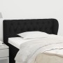 Kopfteil aus schwarzem Stoff, 103 x 23 x 78/88 cm von , Kopf- und Fußteile - Ref: Foro24-3117472, Preis: 54,73 €, Rabatt: %
