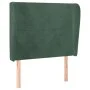 Kopfteil mit dunkelgrünen Samtohren 93x23x118/128 cm von , Kopf- und Fußteile - Ref: Foro24-3117715, Preis: 95,28 €, Rabatt: %