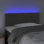 Dark gray velvet headboard with LED 100x5x78/88 cm by , Headboards and footboards - Ref: Foro24-3121795, Price: 41,50 €, Disc...