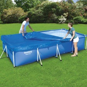 Bestway Cubierta para piscina Flowclear 400x211 cm