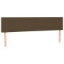 Box spring bed with dark brown fabric mattress 200x200 cm by , Beds and slatted bases - Ref: Foro24-3126112, Price: 598,82 €,...
