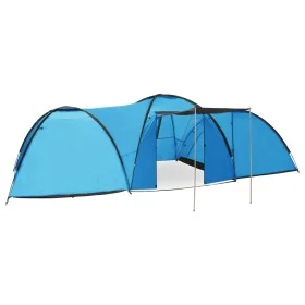 Igloo tent 8 people blue 650x240x190 cm by vidaXL, tents - Ref: Foro24-92230, Price: 175,62 €, Discount: %