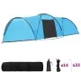 Igluzelt 8 Personen blau 650x240x190 cm von vidaXL, Zelte - Ref: Foro24-92230, Preis: 175,62 €, Rabatt: %