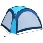 Party tent with LED and 4 side walls blue 3.6x3.6x2.3m by vidaXL, Tents and gazebos - Ref: Foro24-92236, Price: 140,51 €, Dis...