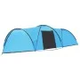 Igluzelt 8 Personen blau 650x240x190 cm von vidaXL, Zelte - Ref: Foro24-92230, Preis: 175,62 €, Rabatt: %