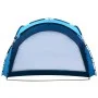 Party tent with LED and 4 side walls blue 3.6x3.6x2.3m by vidaXL, Tents and gazebos - Ref: Foro24-92236, Price: 140,51 €, Dis...