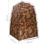 Cabina para ducha/WC/vestidor camuflaje de vidaXL, Recintos privados y duchas portátiles - Ref: Foro24-92217, Precio: 44,55 €...