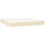 Box spring bed with cream fabric mattress 180x200 cm by , Beds and slatted bases - Ref: Foro24-3140798, Price: 562,47 €, Disc...