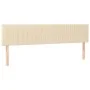 Box spring bed with cream fabric mattress 180x200 cm by , Beds and slatted bases - Ref: Foro24-3140798, Price: 562,47 €, Disc...