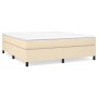 Boxspringbett mit cremefarbener Stoffmatratze 180x200 cm von , Betten und Lattenroste - Ref: Foro24-3144444, Preis: 519,15 €,...