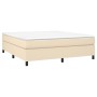 Boxspringbett mit cremefarbener Stoffmatratze 180x200 cm von , Betten und Lattenroste - Ref: Foro24-3144444, Preis: 519,15 €,...
